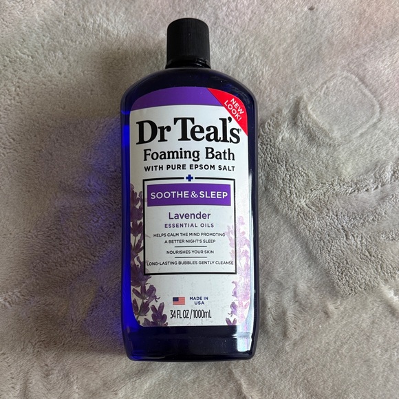 Dr Teal's Lavender Foaming Bath - Purple - Picture 1 of 2